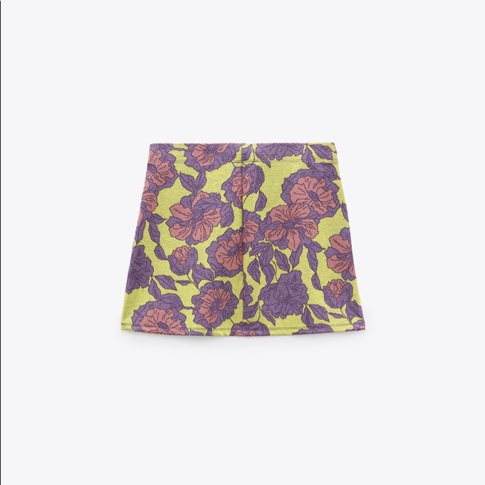 Zara Jacquard Mini Skirt - Picture 16 of 16